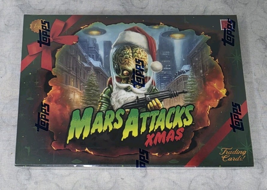 2026 Topps Mars Attacks Christmas / Xmas - Hobby Box - Sealed - IN HAND 2026 Topps Mars Attacks Christmas / Xmas - Hobby Box - Sealed - IN HAND