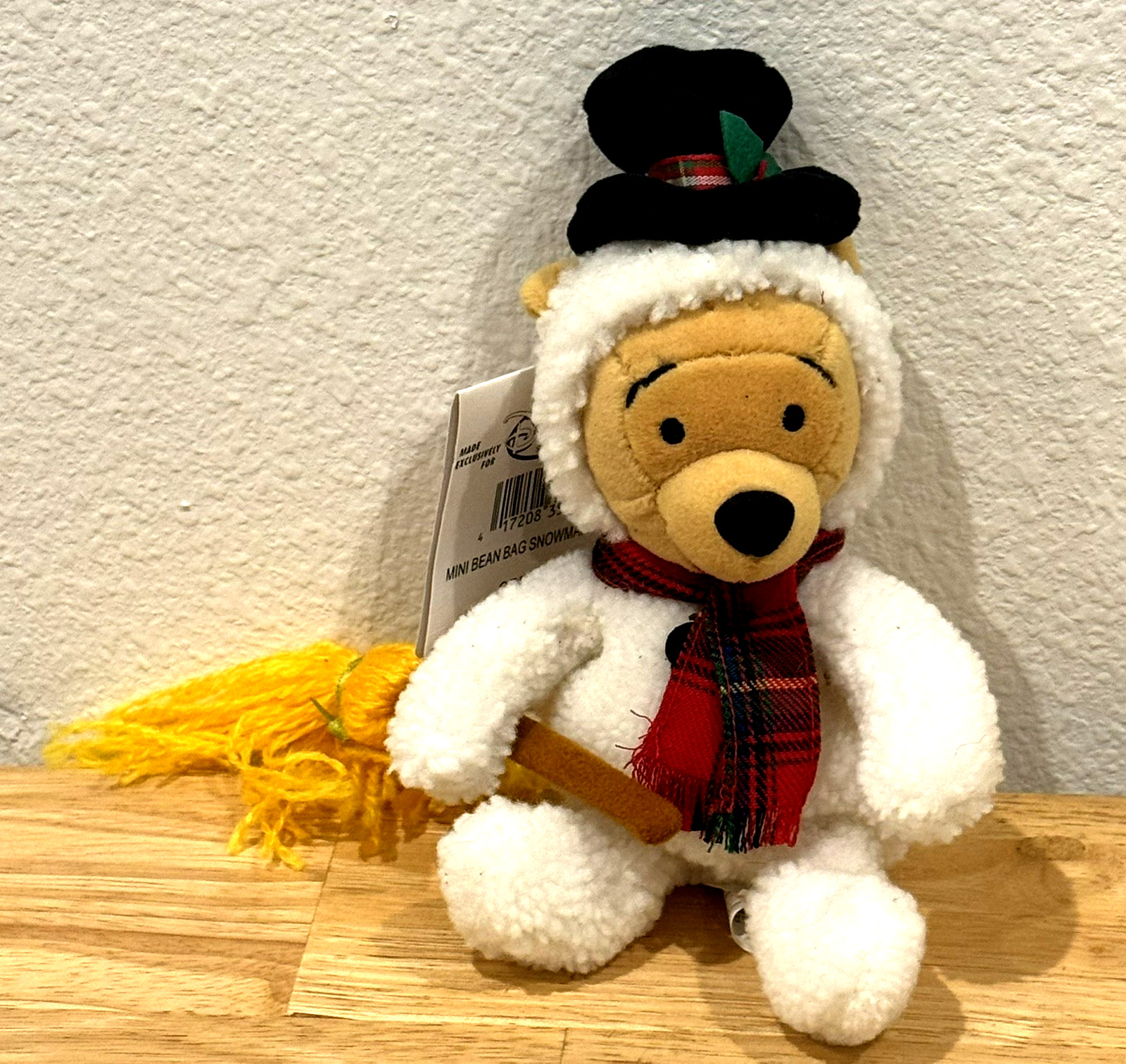 Vtg 1999 New NWT Disney Store Winnie The Pooh Snowman Pooh 8 Vtg 1999 New NWT Disney Store Winnie The Pooh Snowman Pooh 8