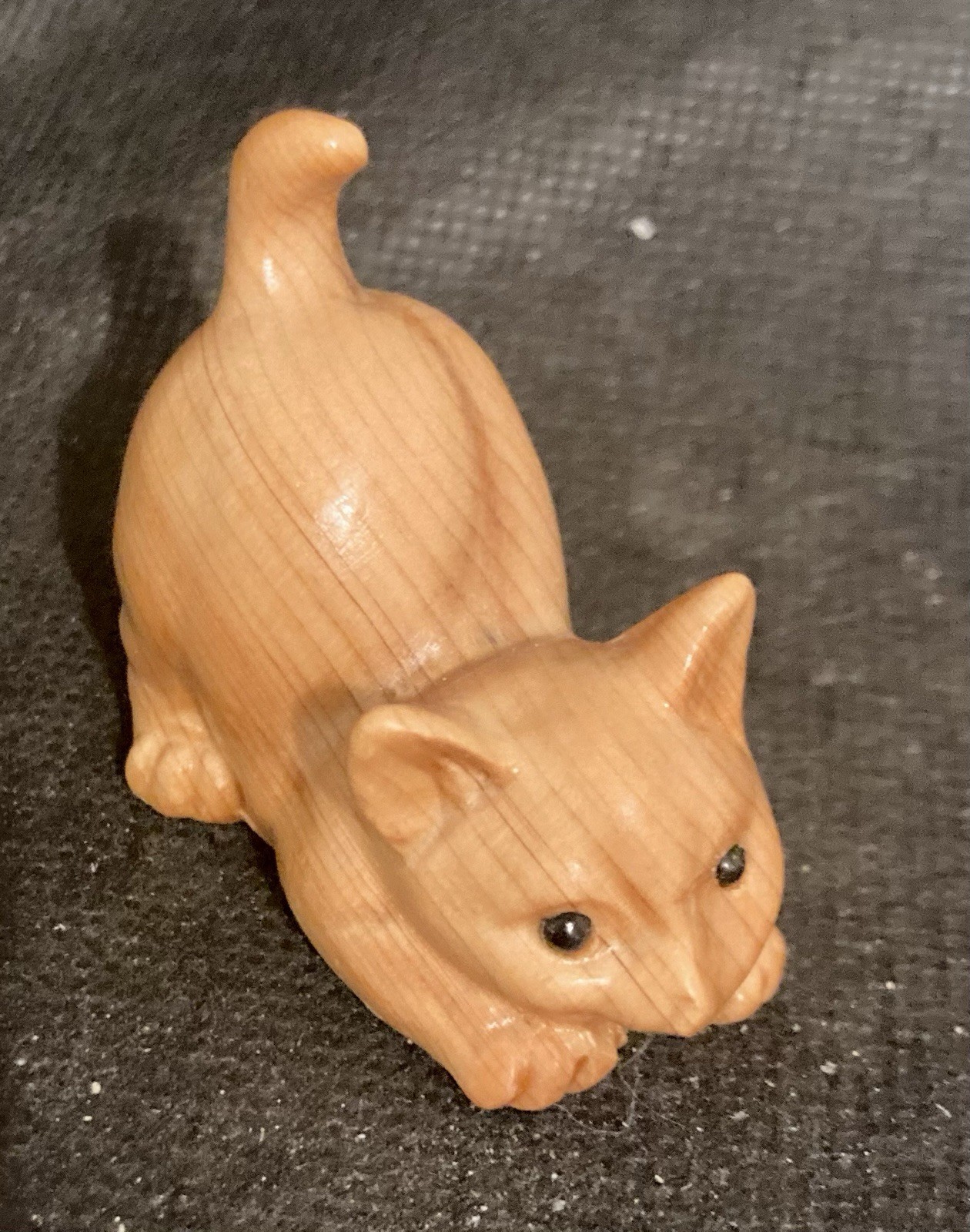 Cute Kitten Wooden 1 7/8