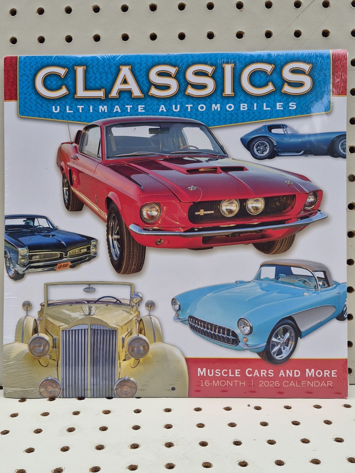 Classic Car Classics Ultimate Automobiles 2026 Calendar