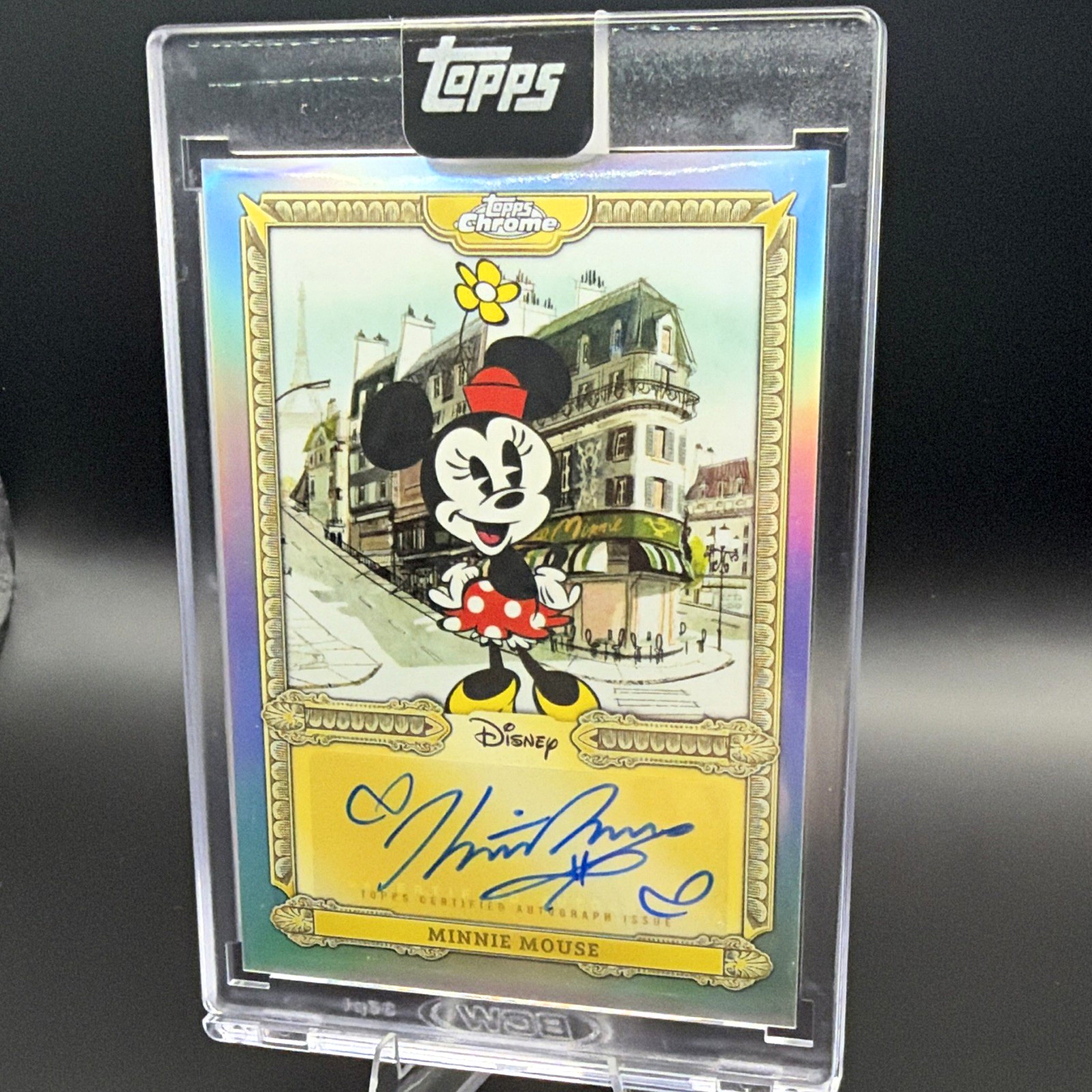 2026 Topps Disney Neon Minnie Mouse SP Auto CA-KR Factory Encapsulated 2026 Topps Disney Neon Minnie Mouse SP Auto CA-KR Factory Encapsulated
