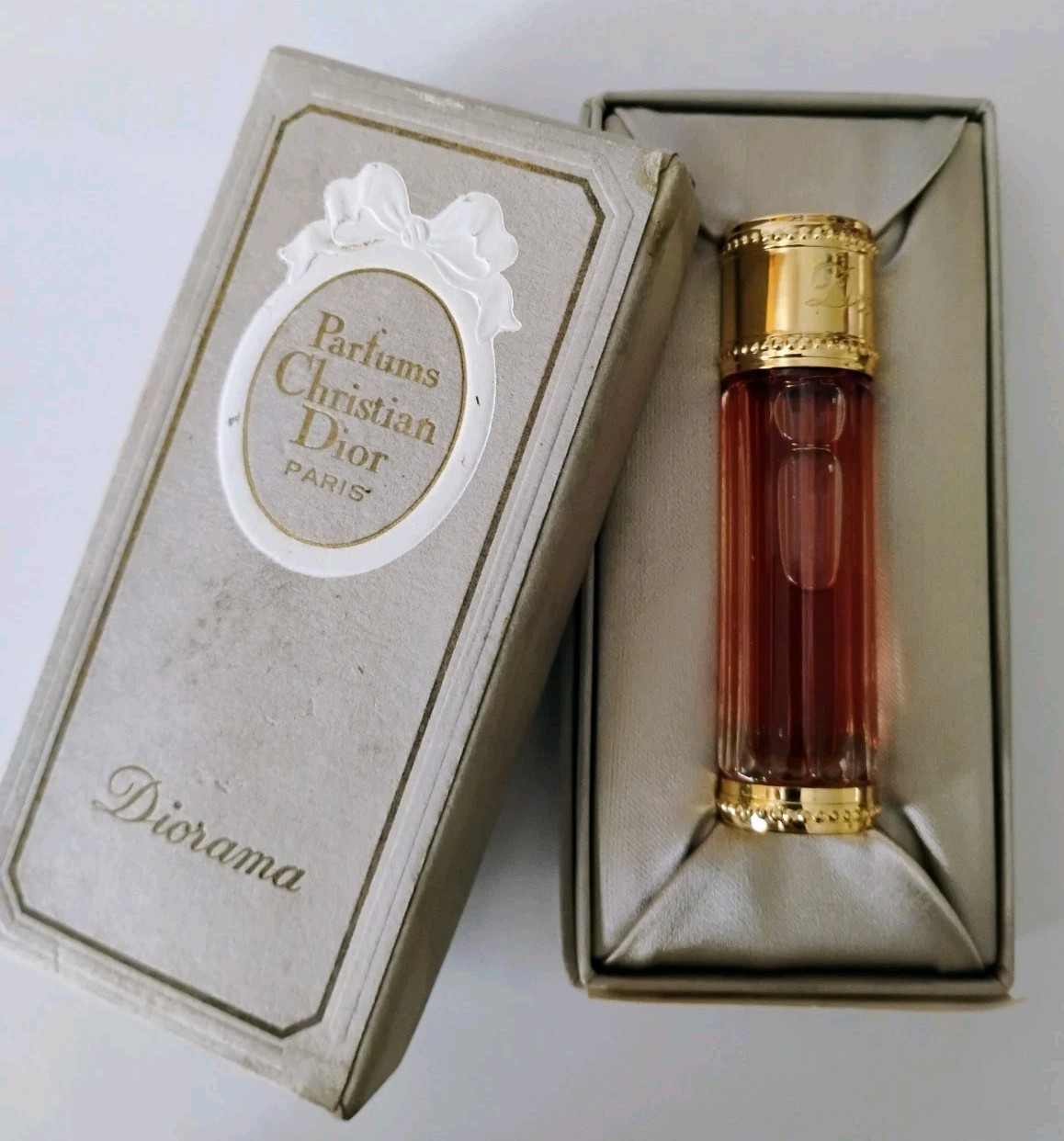 Vtg Christian Dior Diorama Pure Parfum Extrait 1/4 oz 7.5ml Boxed France Rare Vtg Christian Dior Diorama Pure Parfum Extrait 1/4 oz 7.5ml Boxed France Rare