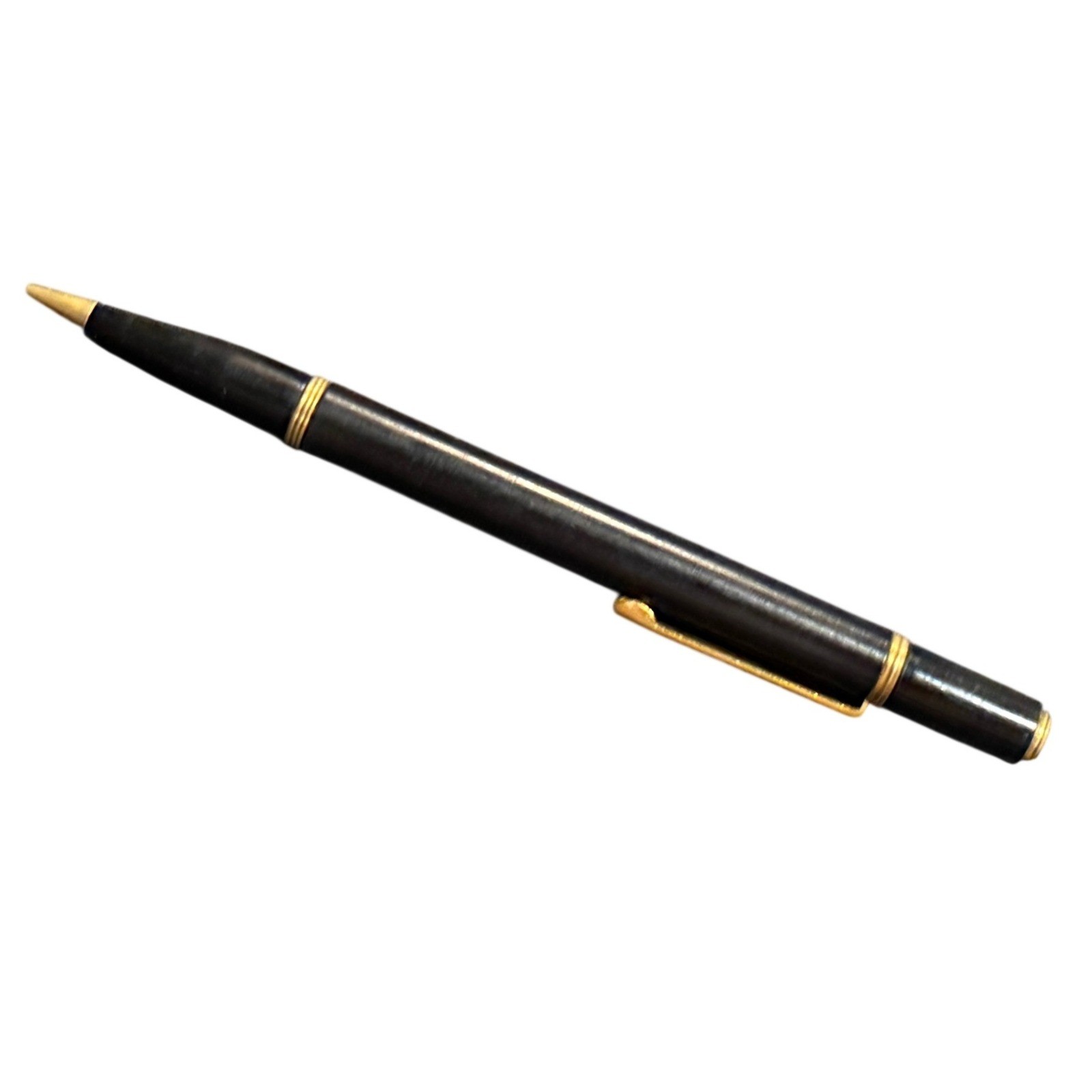 Vintage 50s Scripto Mechanical Pencil Black Gold USA Mid Century Writing Tool Vintage 50s Scripto Mechanical Pencil Black Gold USA Mid Century Writing Tool