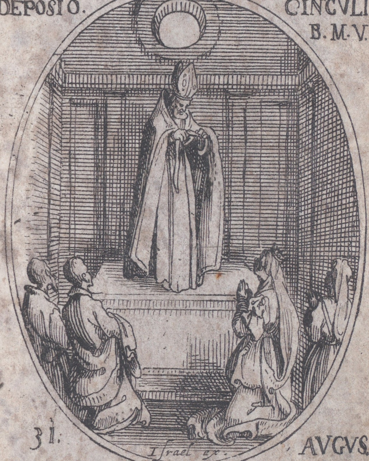 Fête à la Sainte Vierge, August 31st Christian Art 1636 8x10 Picture Print