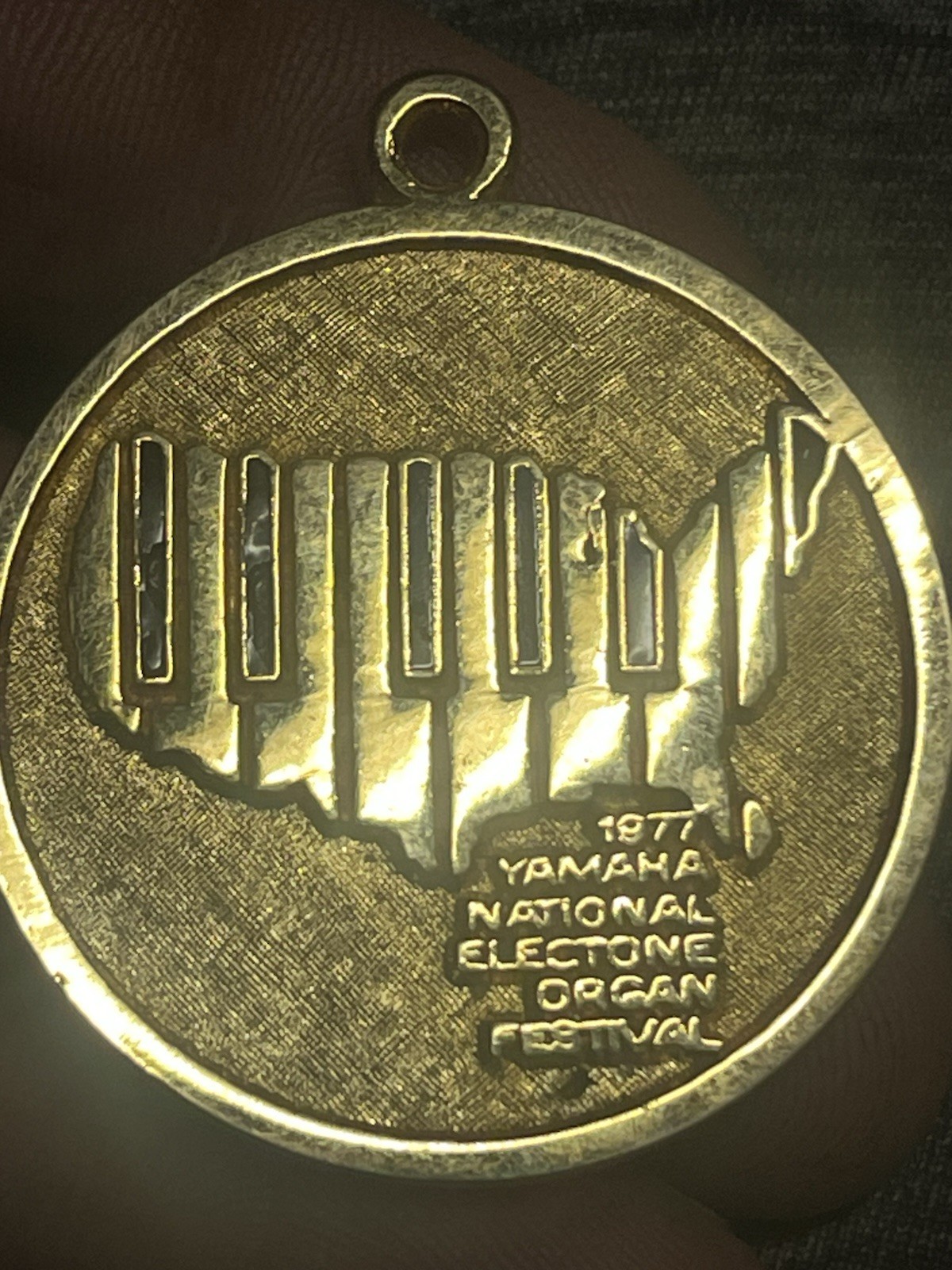 1977 Yamaha National Organ Festival Medal 1977 Yamaha National Organ Festival Medal