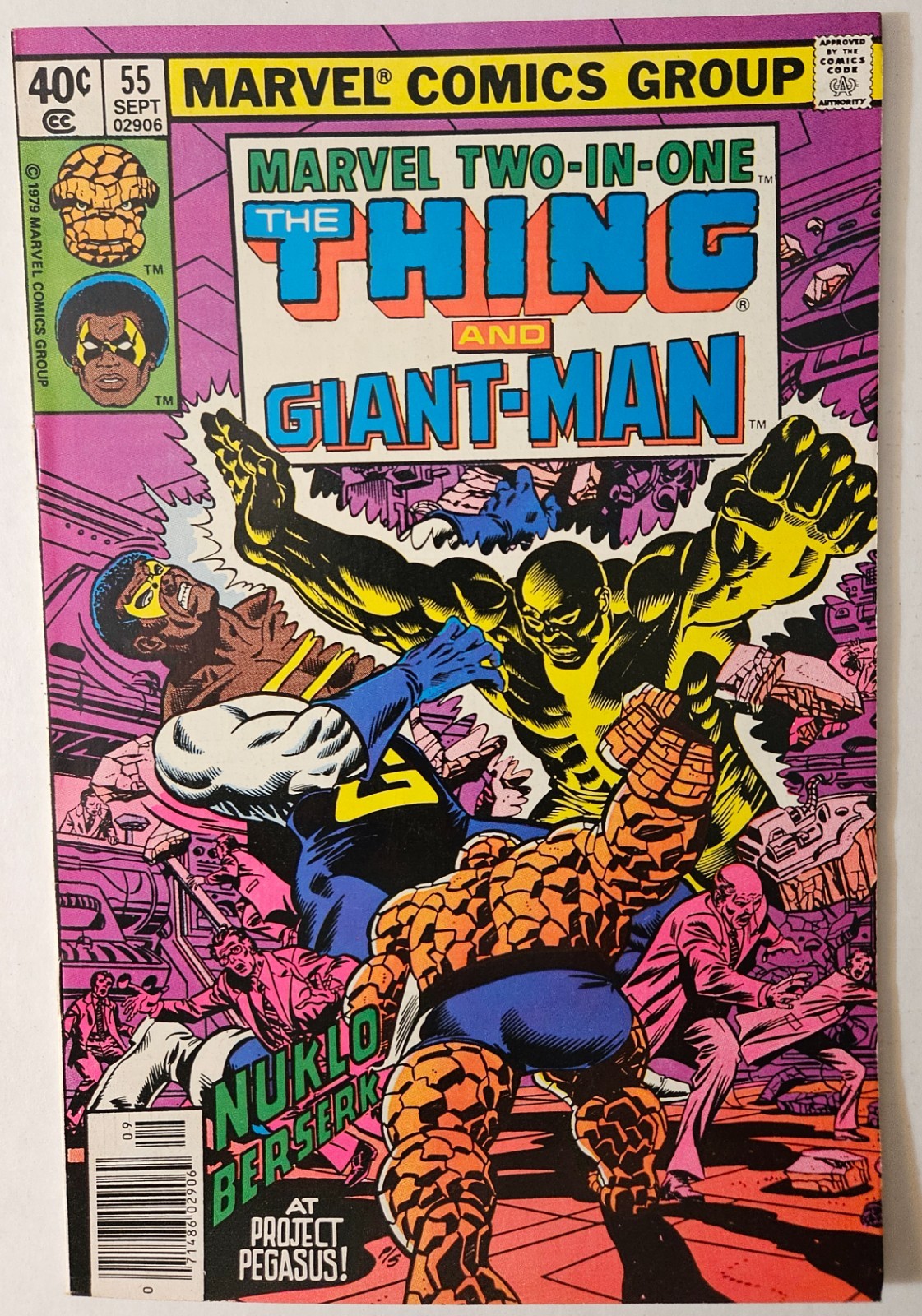 Marvel Two-In-One #55, Marvel Comics, 1979. VF. Marvel Two-In-One #55, Marvel Comics, 1979. VF.