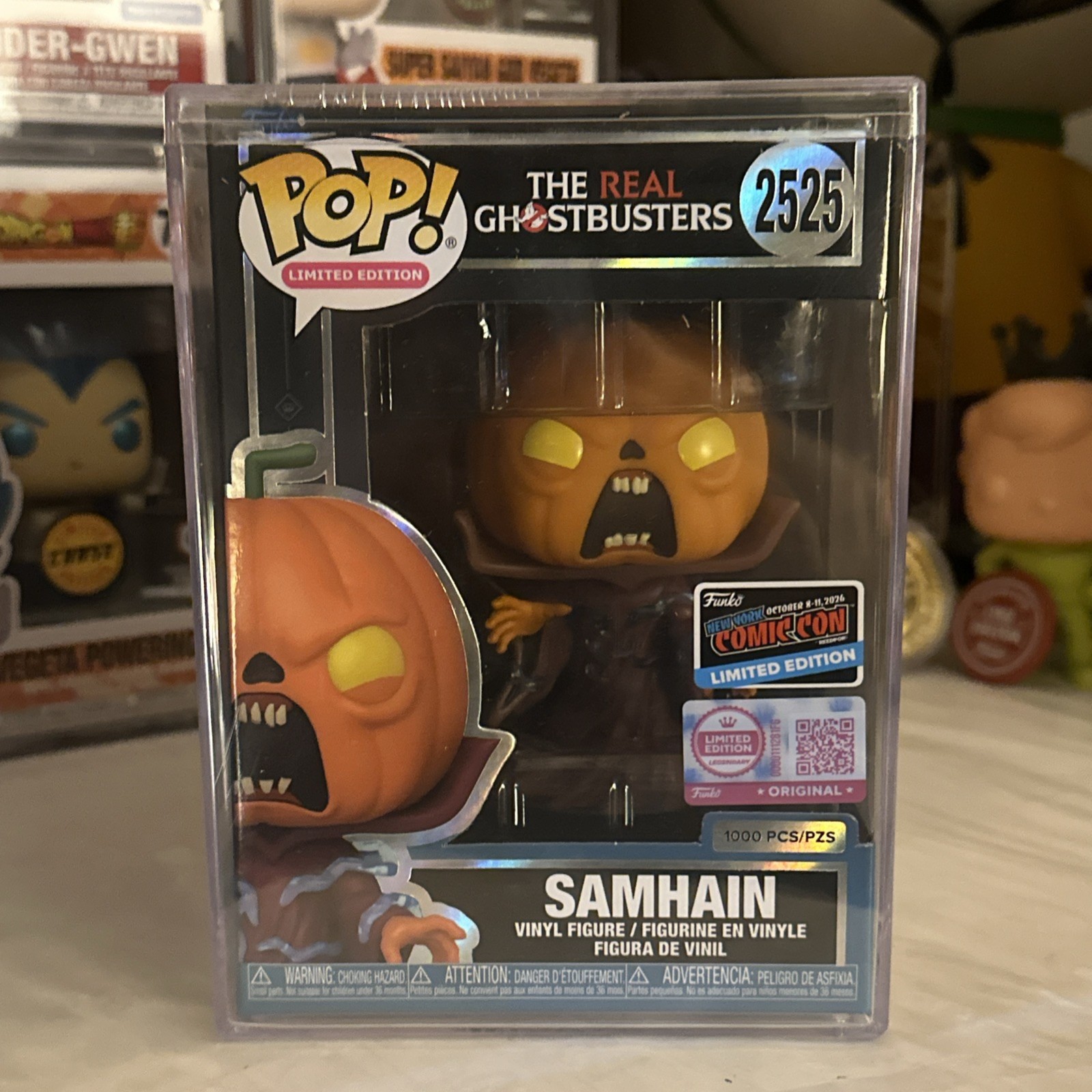 Funko Pop The Real Ghostbusters Samhain #2525 NYCC 2026 Exclusive LE 1000 Funko Pop The Real Ghostbusters Samhain #2525 NYCC 2026 Exclusive LE 1000