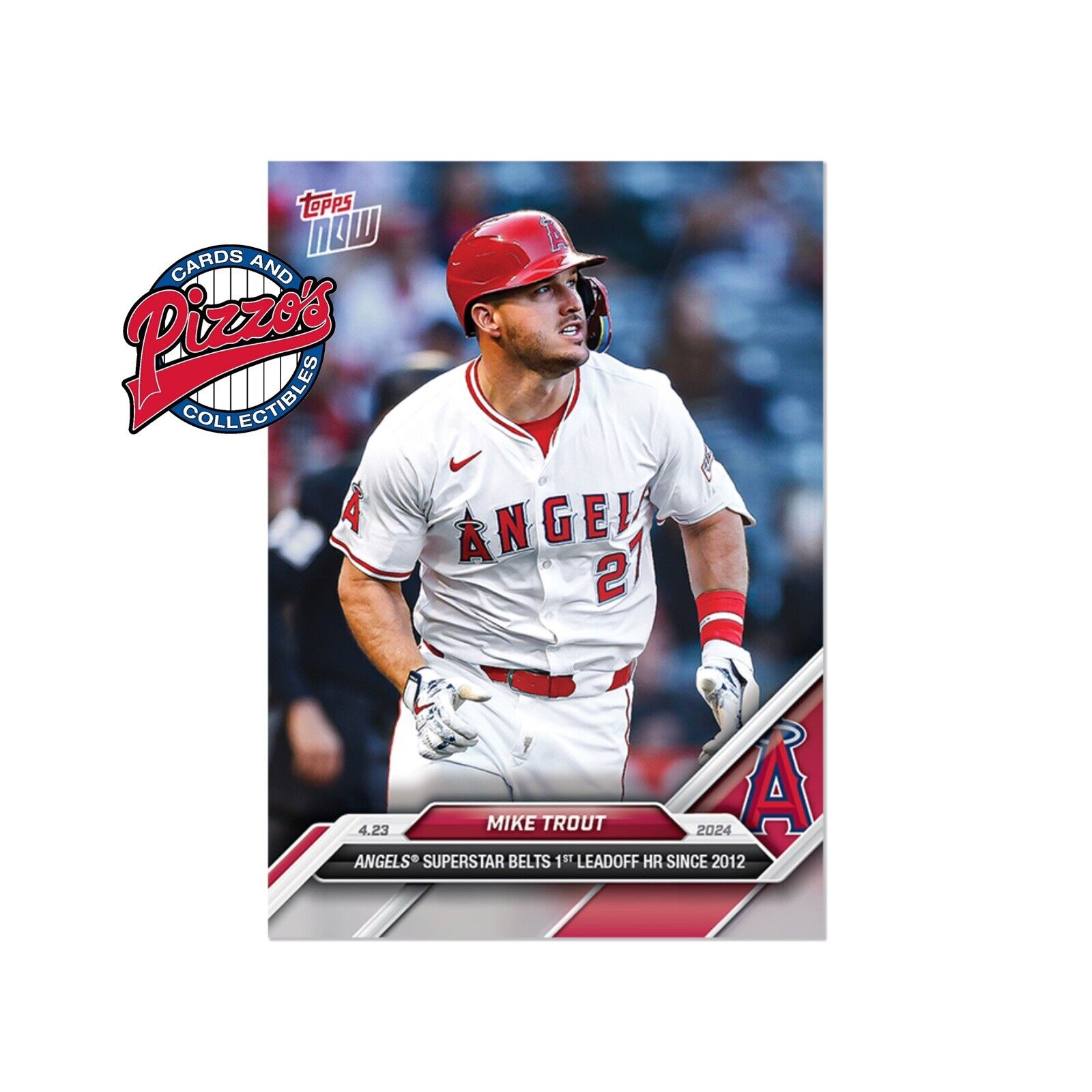 Mike Trout Leadoff Home Run 2024 MLB TOPPS NOW Card 115 Presale