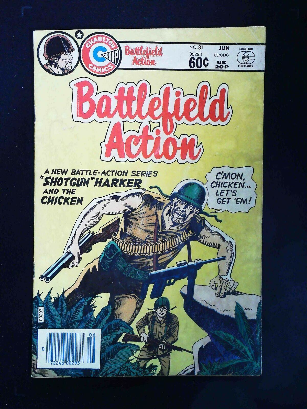 Battlefield Action #81  Charlton Comics Comics 1983 Vg+ Newsstand
