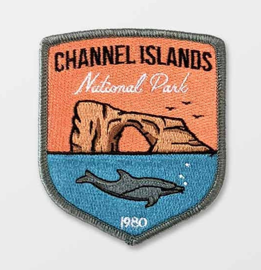 Channel Islands National Park Patch Iron-On Applique Souvenir Gift Channel Islands National Park Patch Iron-On Applique Souvenir Gift