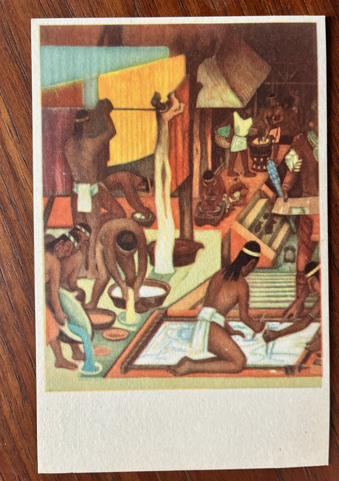 Diego Rivera Vintage Postcard Diego Rivera Vintage Postcard