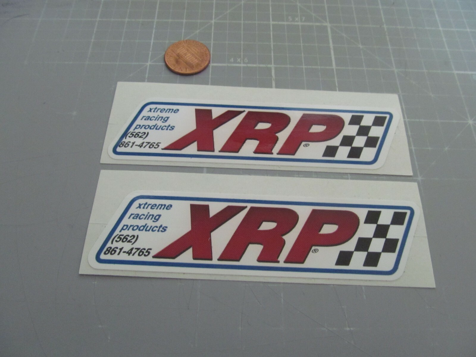 X2 XRP SMALL Sticker / Decal  RACING ORIGINAL OLD STOCK