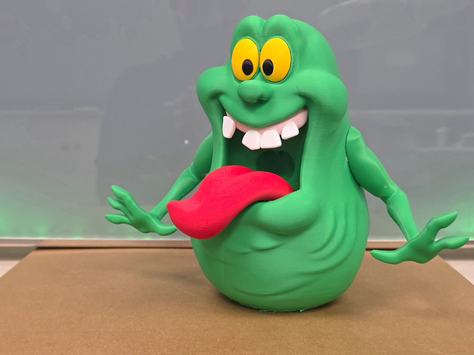 Ghostbusters Slimer Figure 3D Printed Statue 8