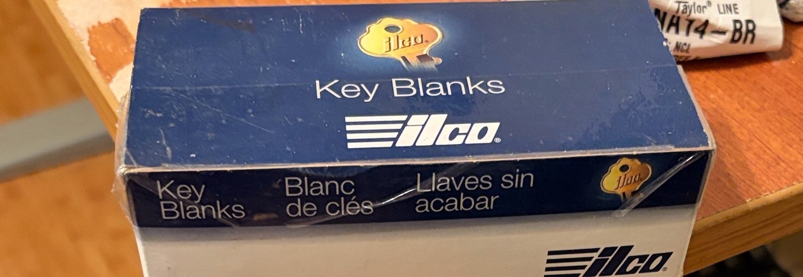 Ilco KW1-DND Kwikset Key Blanks Do Not Duplicate Box of 50 New Sealed