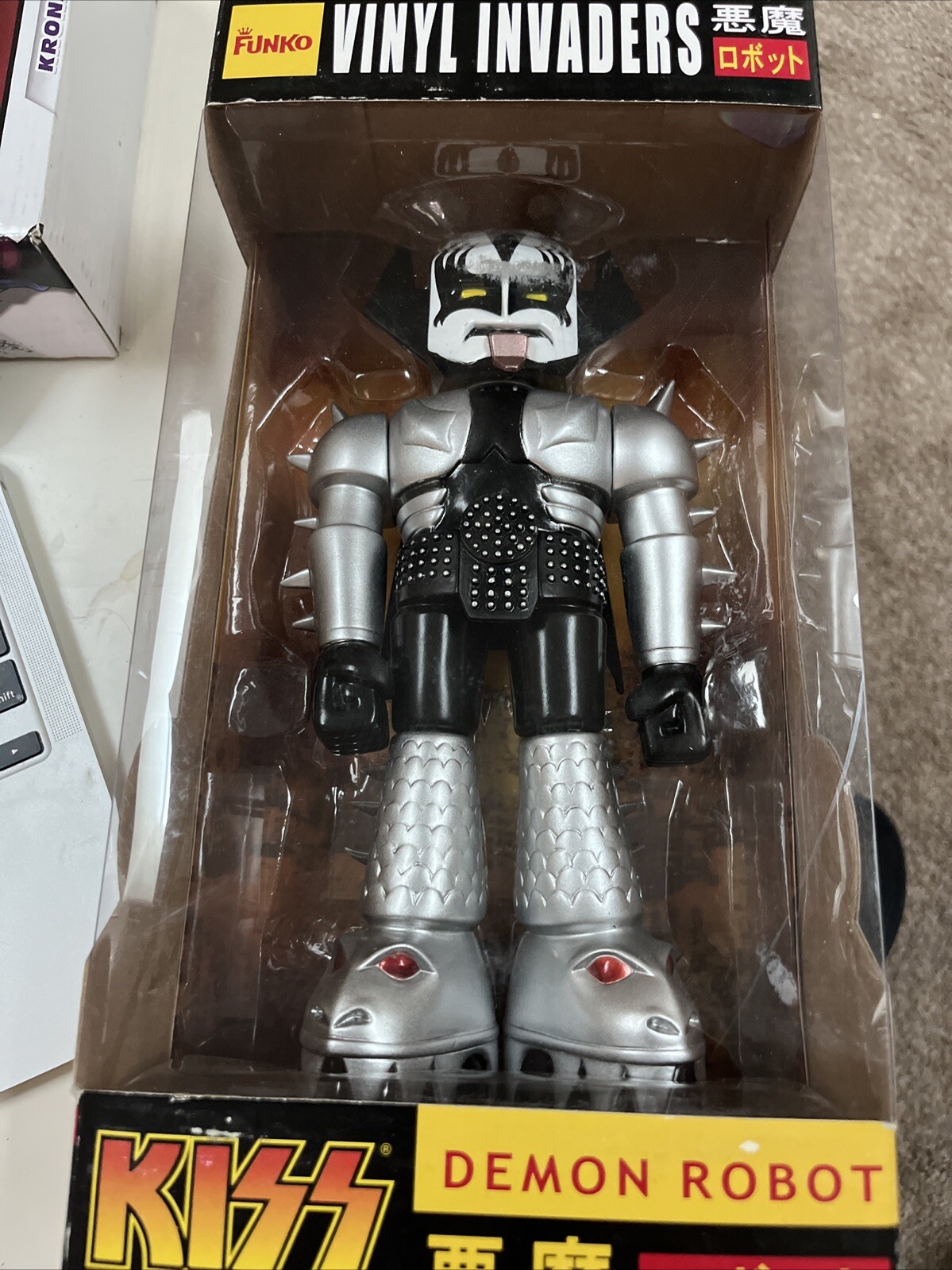 Funko Vinyl Invaders: KISS DESTROYER DEMON ROBOT 12\'\' Vinyl Figure 830395024455 Funko Vinyl Invaders: KISS DESTROYER DEMON ROBOT 12\'\' Vinyl Figure 830395024455