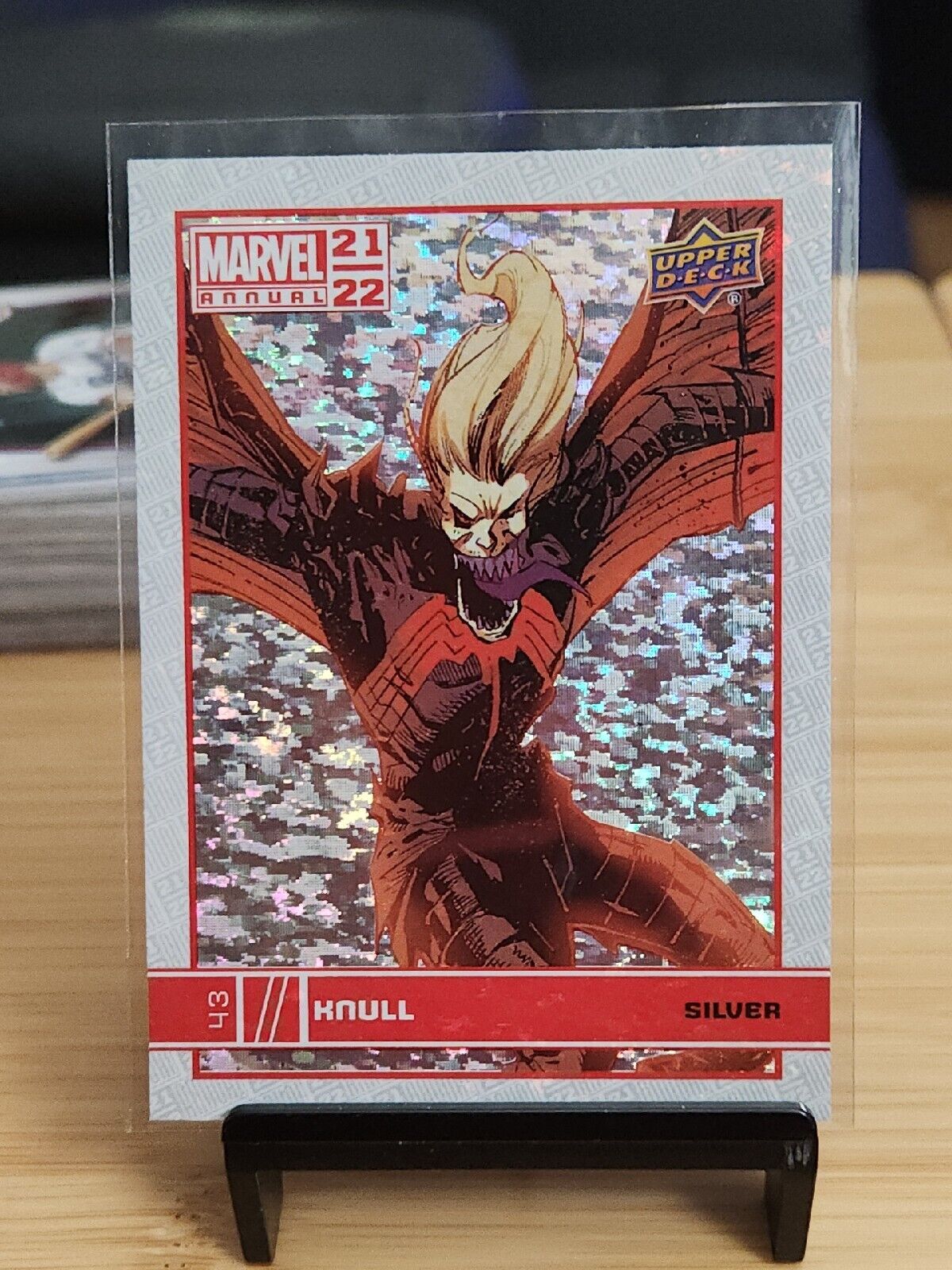 2021-22 UD Marvel Annual Knull SILVER #43