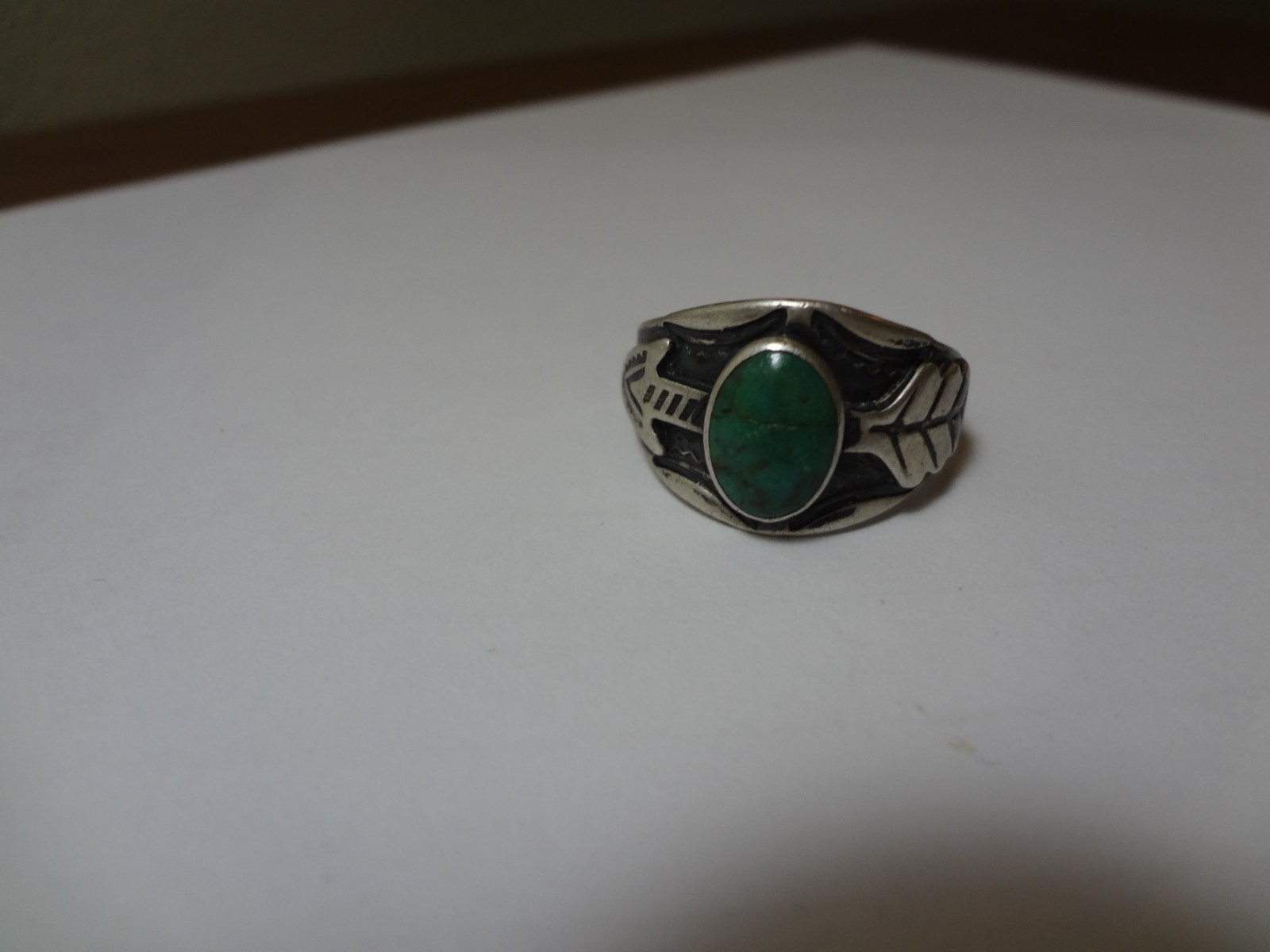vintage southwestern Fred Harvey style ring vintage southwestern Fred Harvey style ring
