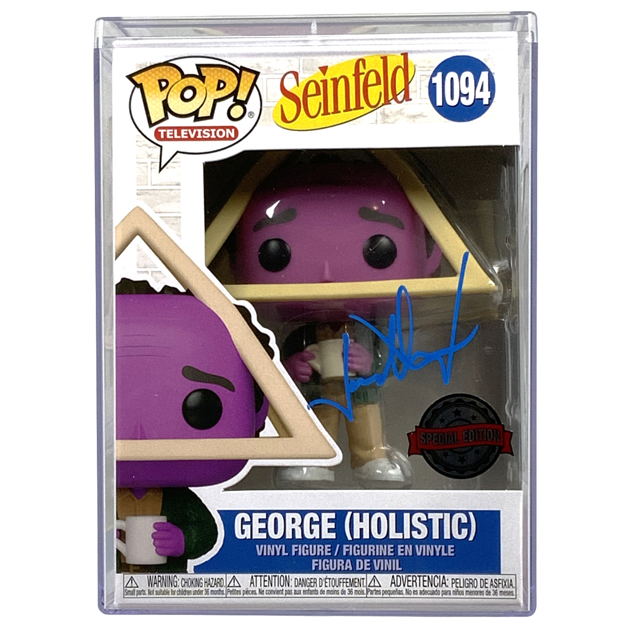 Funko Pop Cave GEORGE J Alexander Signed SEINFELD OCCM Certified🔥HOT ITEM 🔥 Funko Pop Cave GEORGE J Alexander Signed SEINFELD OCCM Certified🔥HOT ITEM 🔥