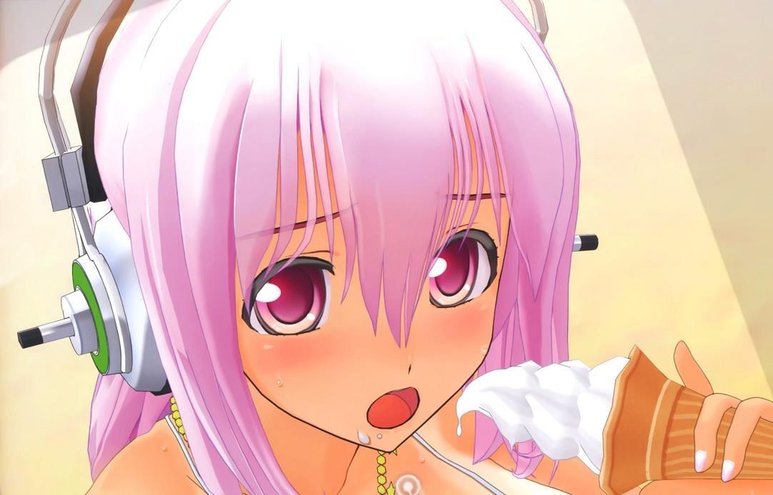 SoniAni Super Sonico Official Laminated Promo Poster P-9 +Tracking Number