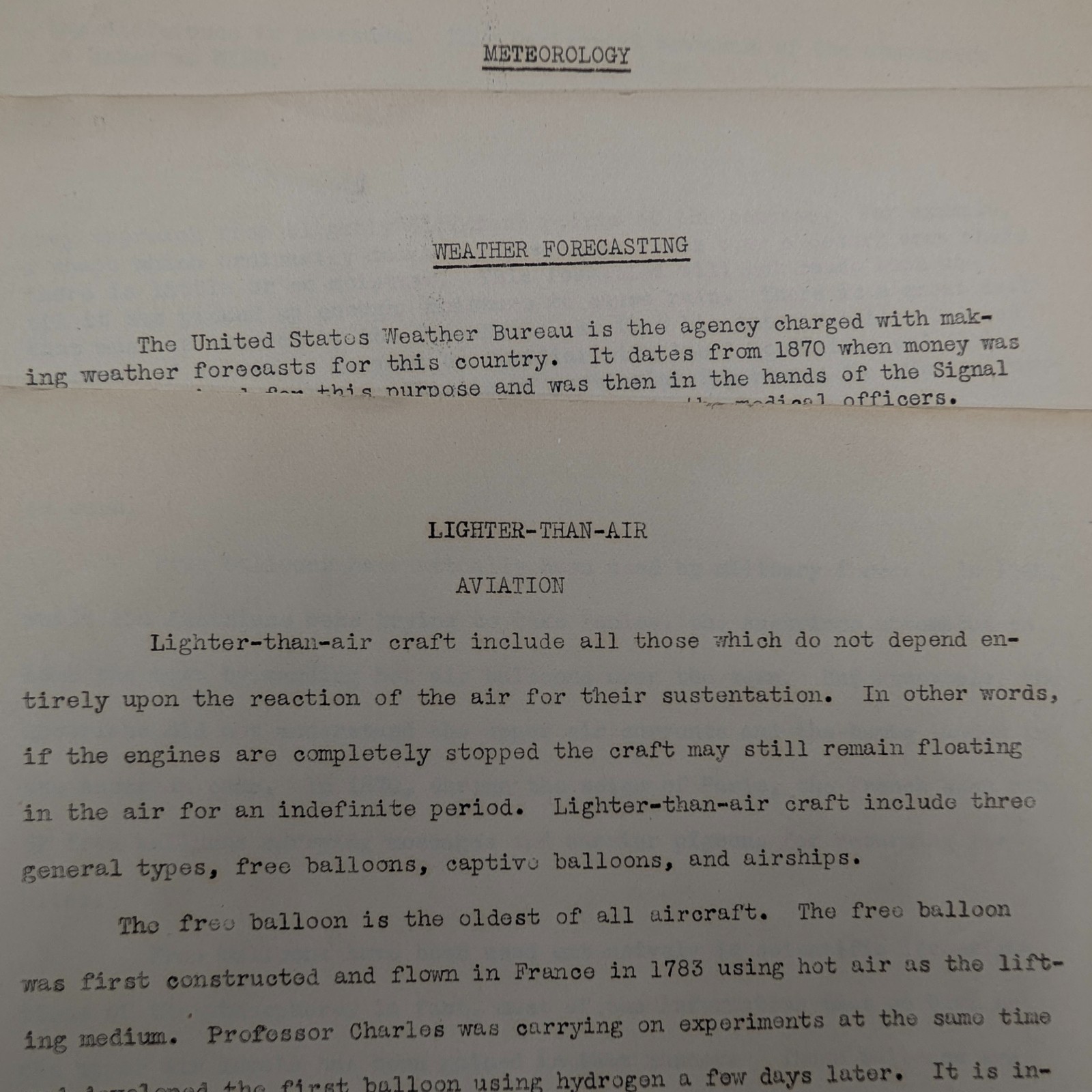 x3 LOT 1940s Meteorology Weather Forecasting Aviation Bulletin Military Training x3 LOT 1940s Meteorology Weather Forecasting Aviation Bulletin Military Training