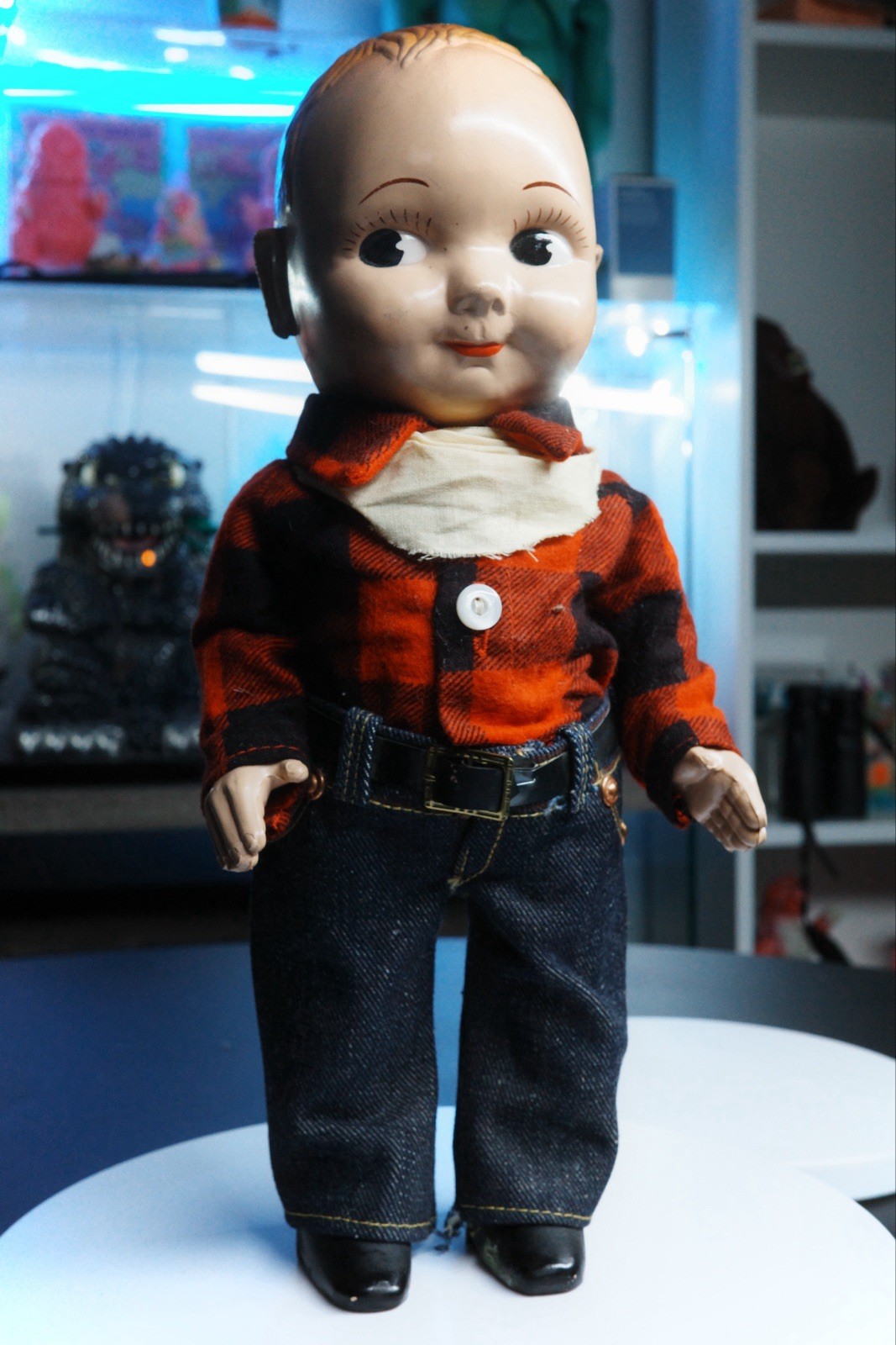 Vintage 1950s Buddy Lee Advertising Cowboy Doll 13\