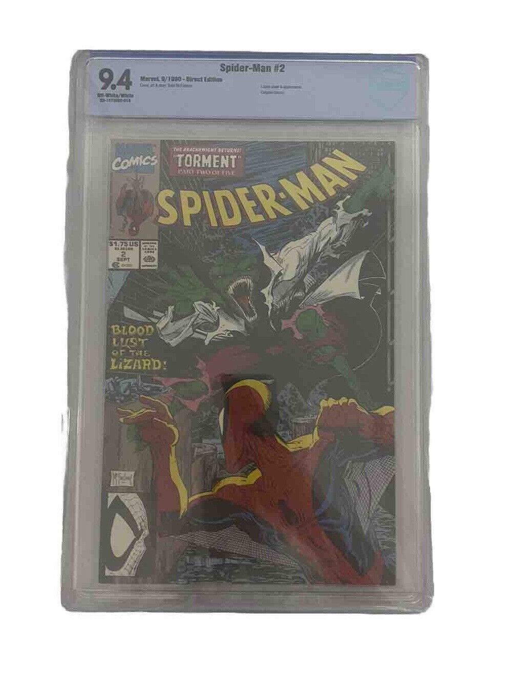 Marvel Comics Spider-Man #2 CBCS Graded 9.4