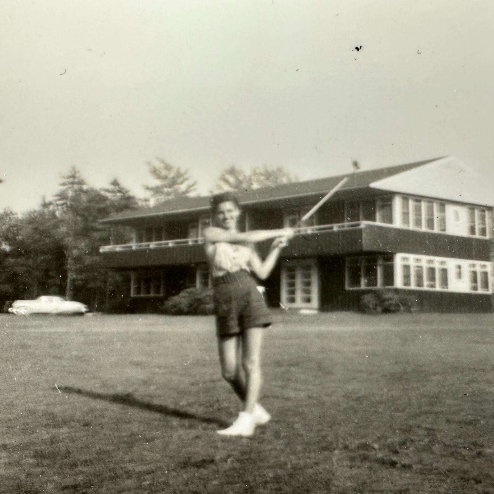 VTG Photo Snapshot 1960s Golfing Golf Club Pretty Girl MCM House Americana VTG Photo Snapshot 1960s Golfing Golf Club Pretty Girl MCM House Americana