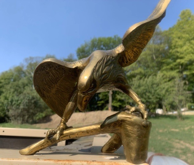 Vintage Brass Bald Eagle Vintage Brass Bald Eagle
