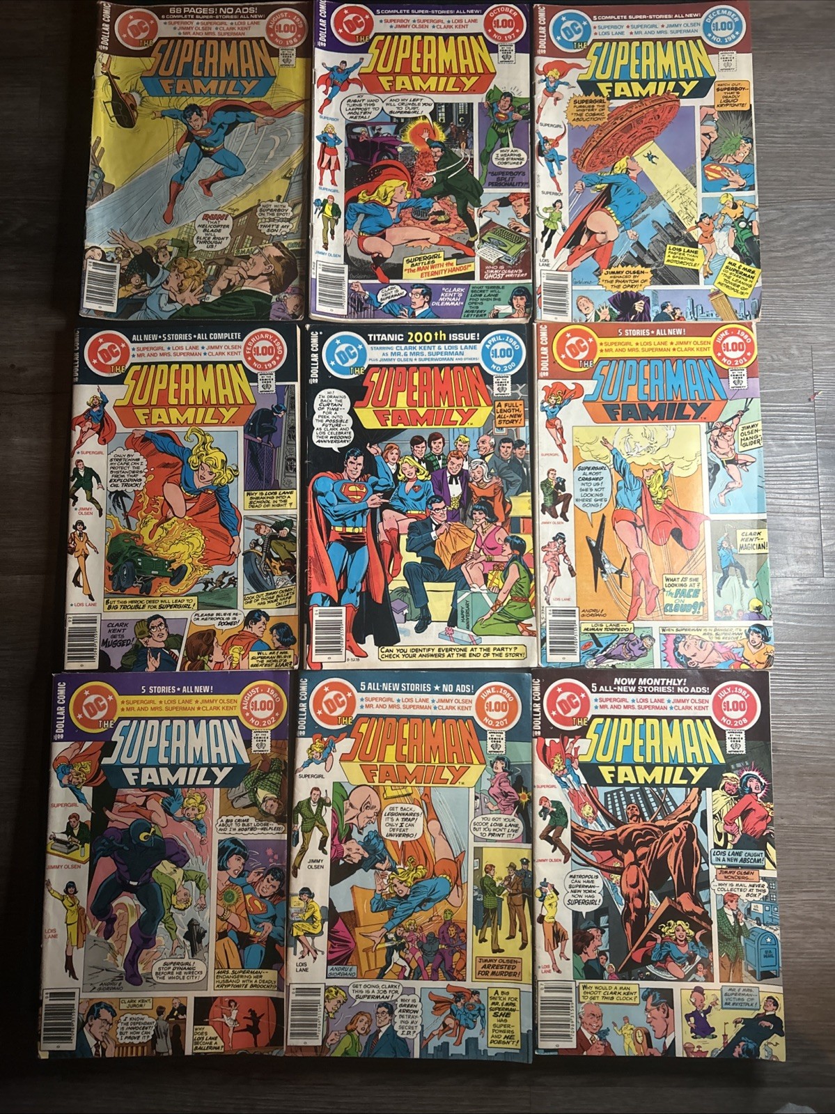 DC The Superman Family 196 197 198 199 200 201 202 207 208 216 217 218 220 221 DC The Superman Family 196 197 198 199 200 201 202 207 208 216 217 218 220 221