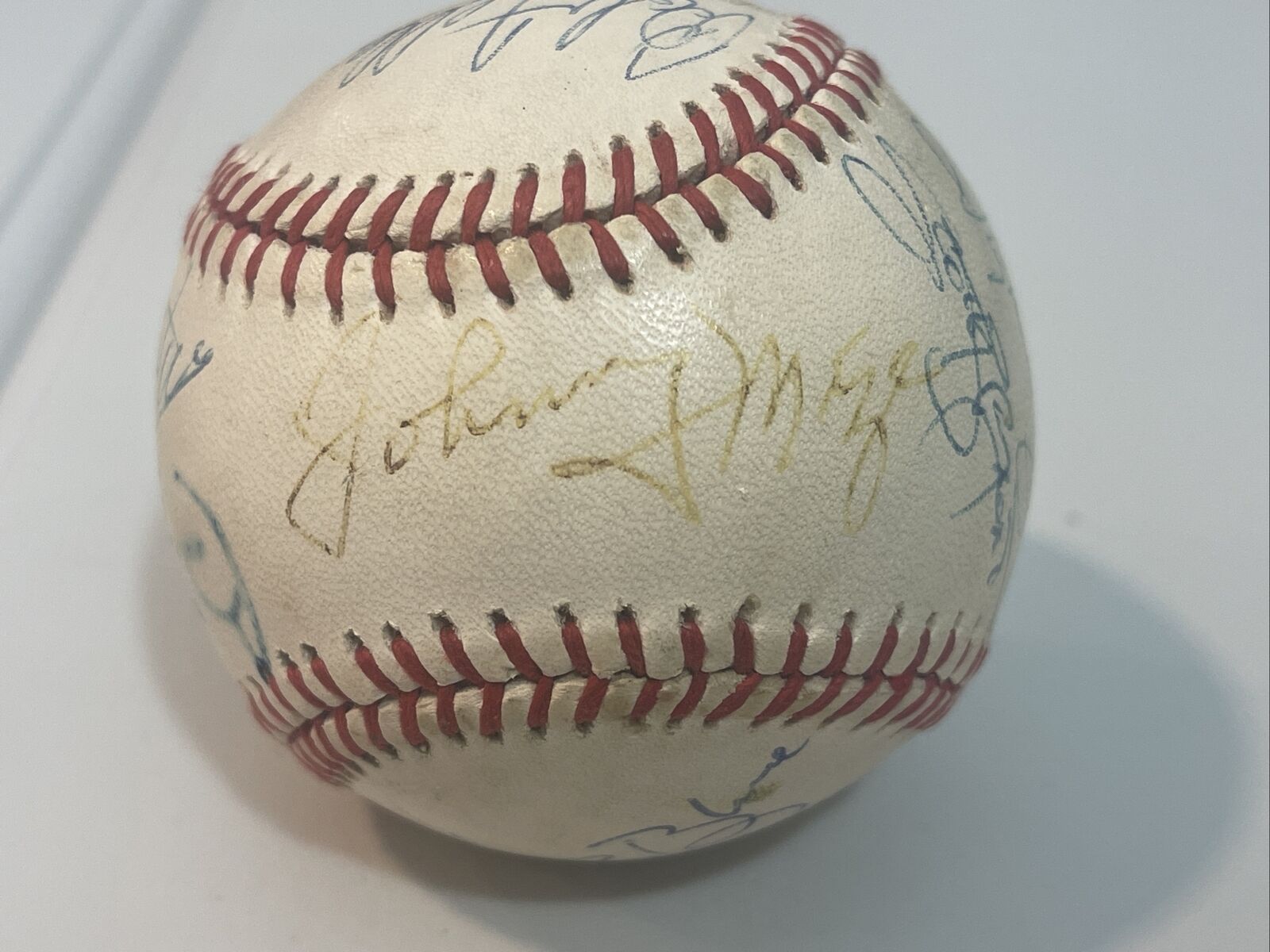 Official National League Baseball Multi Signature Auto Johnny Mize 10 Autos KB
