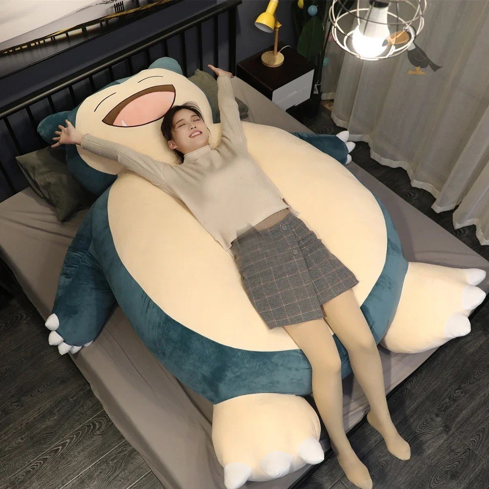 30/200cm Huge Pokemon Snorlax Anime Plush Toys Big Pokémon Plushie Kawaii Semi-f 30/200cm Huge Pokemon Snorlax Anime Plush Toys Big Pokémon Plushie Kawaii Semi-f