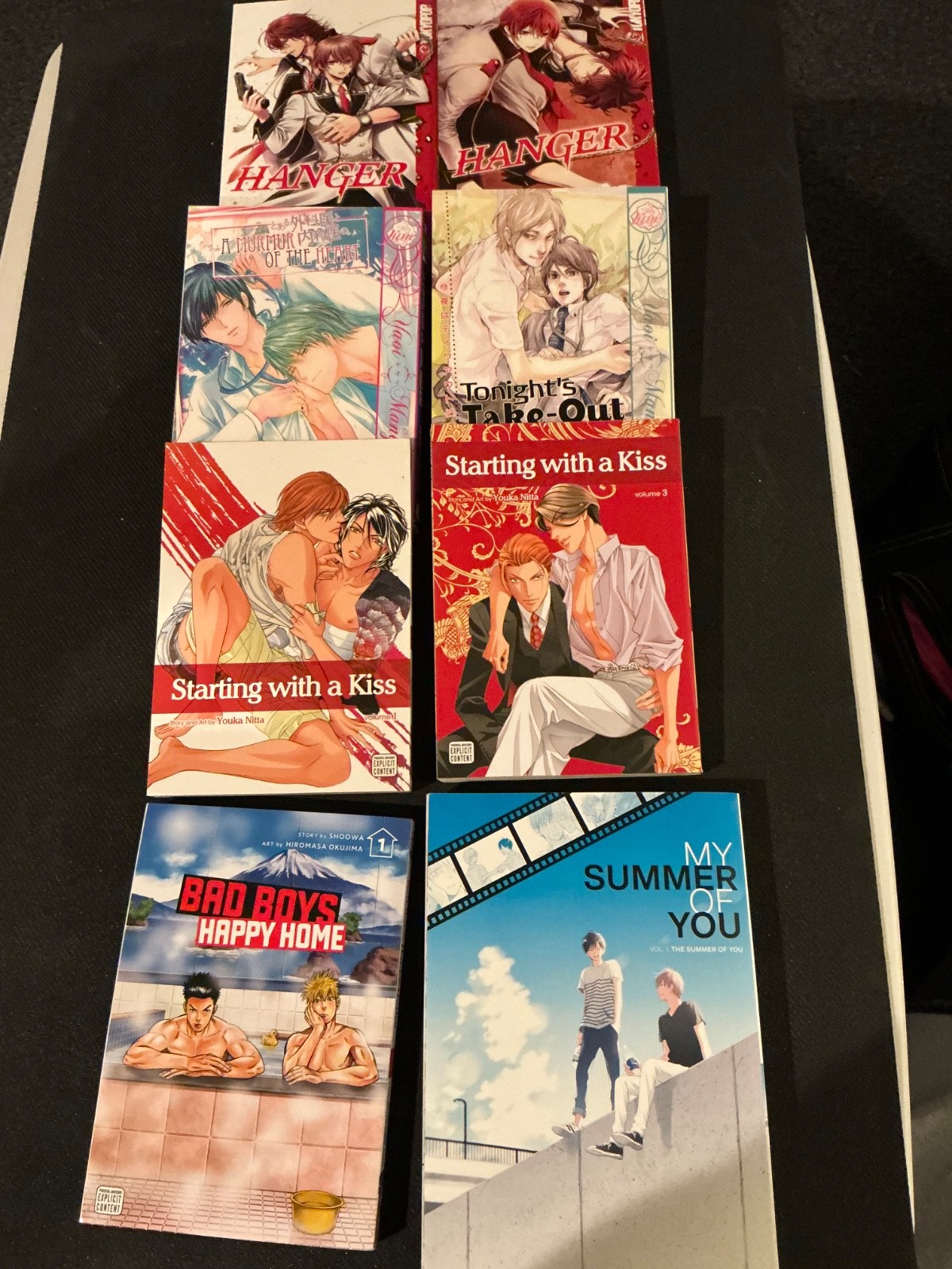 Lot of 8 Yaoi/BL ENG Manga Lot TokyoPop/SuBLime/Seven Seas/Yen Pres Lot of 8 Yaoi/BL ENG Manga Lot TokyoPop/SuBLime/Seven Seas/Yen Pres