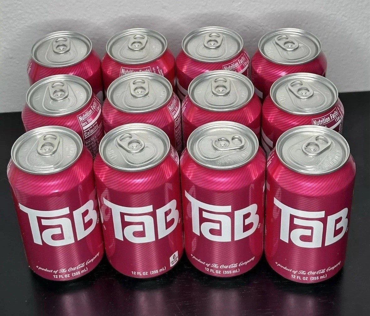 *Last one* TAB Cola Soda -12Pack-Expiration Date 2/2021. *VINTAGE* *Last one* TAB Cola Soda -12Pack-Expiration Date 2/2021. *VINTAGE*