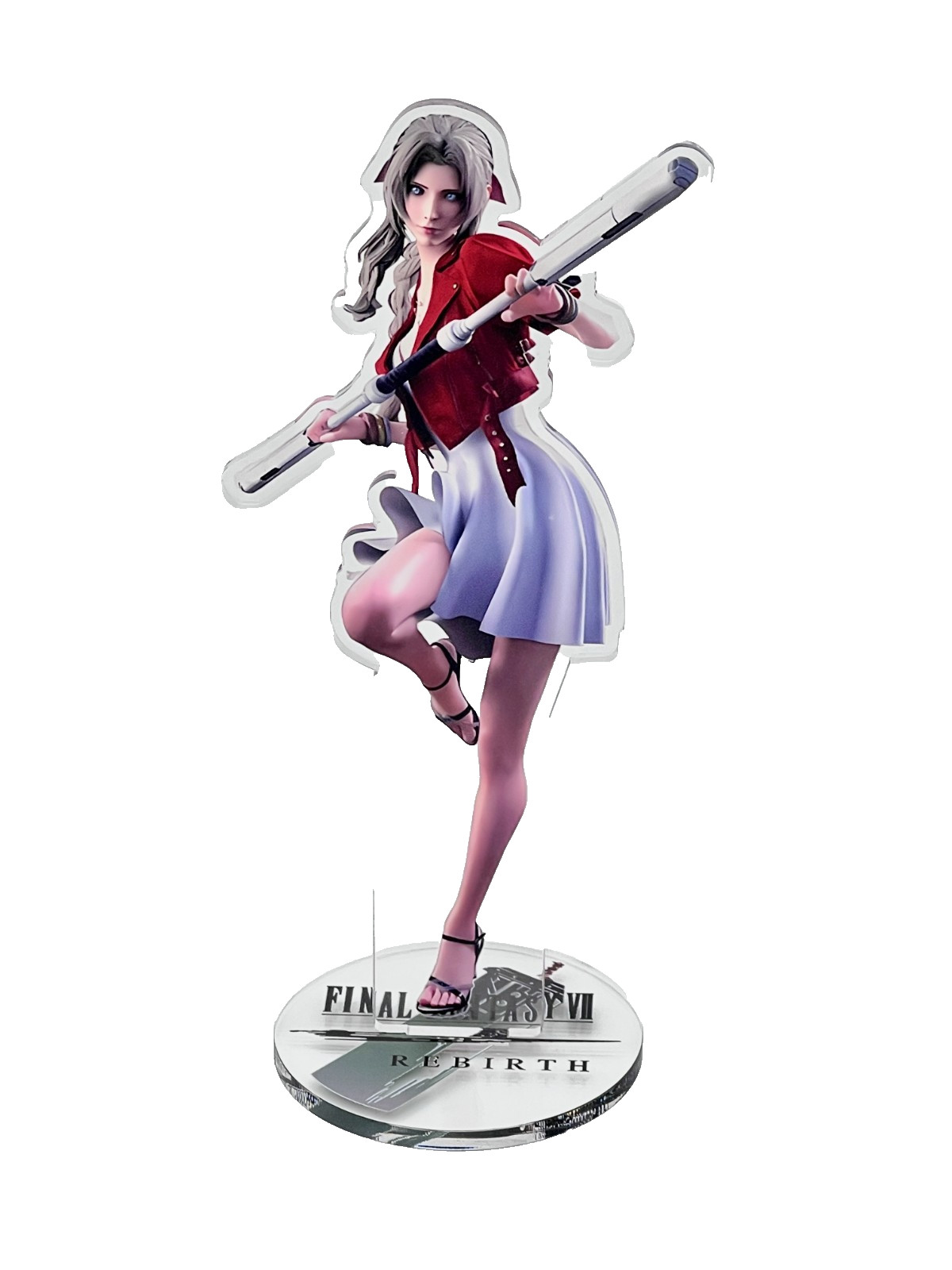 SE FF VII Aerith Gainsborough Acrylic Display Stand Figure SE FF VII Aerith Gainsborough Acrylic Display Stand Figure