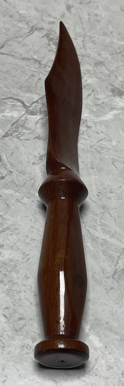 VTG Mulga Wood Wooden Letter Opener Desk Accessory VTG Mulga Wood Wooden Letter Opener Desk Accessory