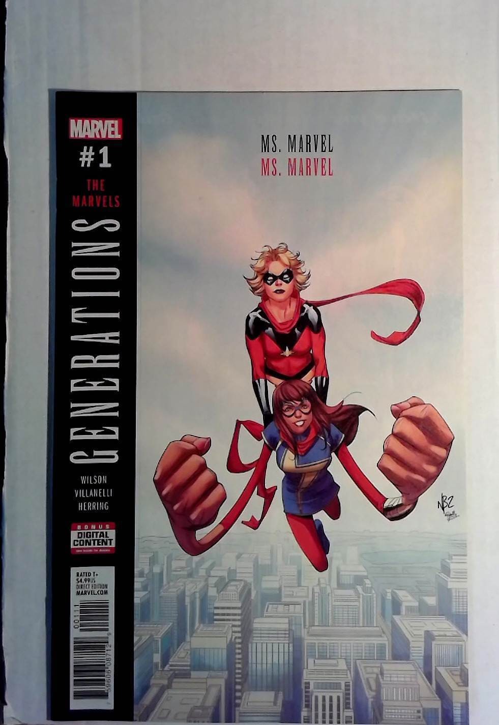 2017 Generations: Ms. Marvel & Ms. Marvel #1 Marvel 1st Print Comic Book