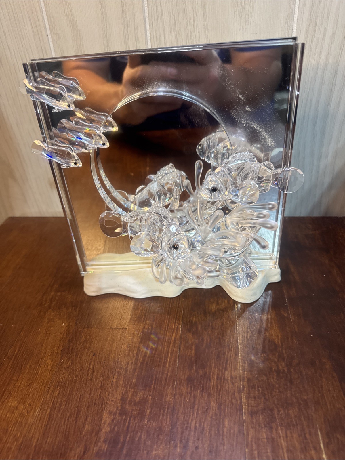 Swarovski 2005-2006 AE HARMONY WONDERS OF THE SEA Figurine w/ Display Plaque