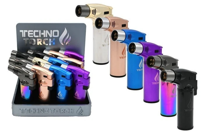 TECHNO TORCH QUAD TORCH | 26340M | 1CT-CHOOSE COLOR TECHNO TORCH QUAD TORCH | 26340M | 1CT-CHOOSE COLOR