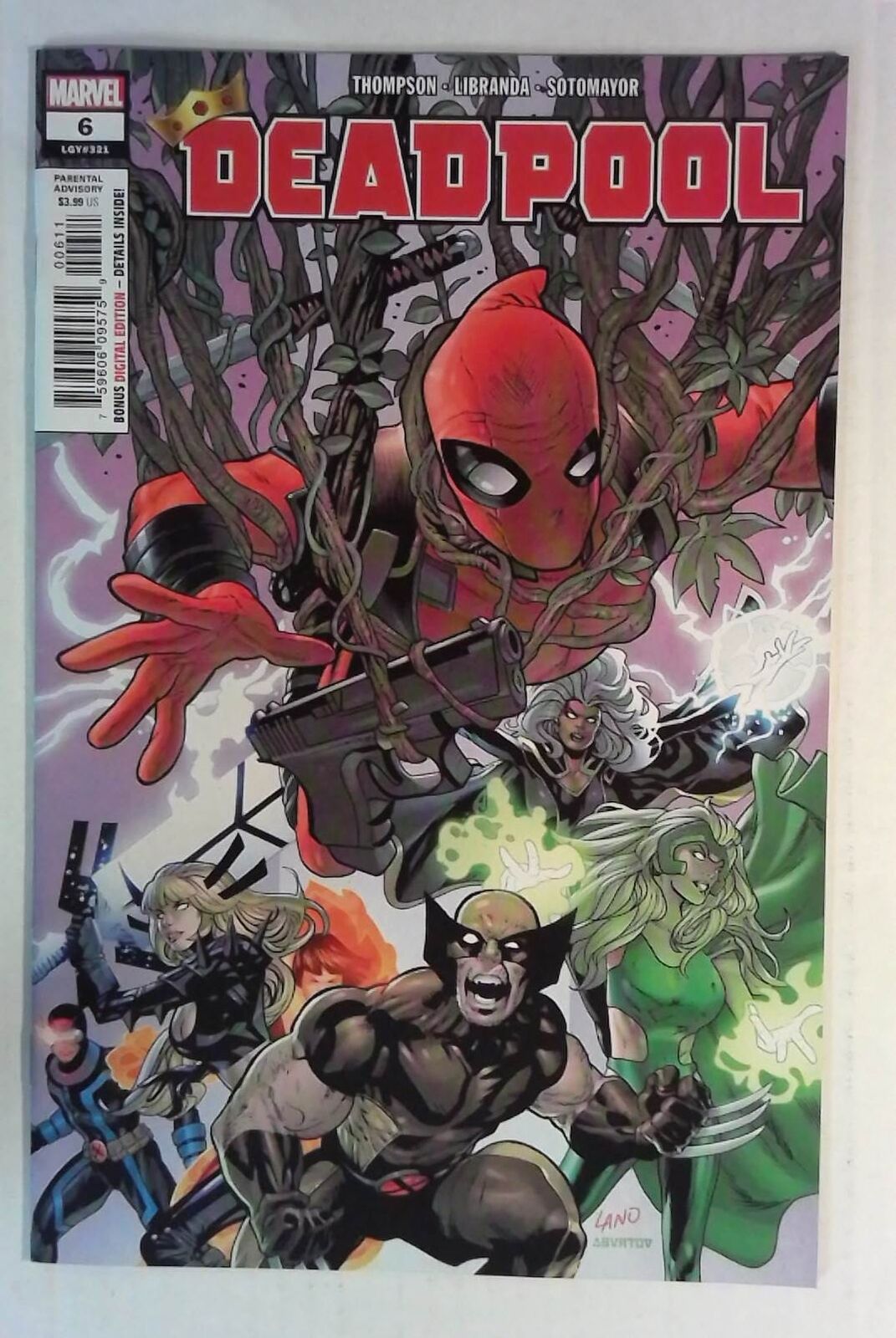 2020 Deadpool #6 Marvel Comics NM Dawn of X 1st Print Comic Book
