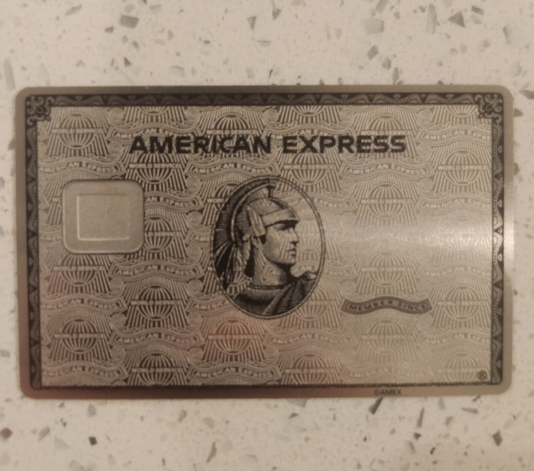 Customizable Metal AMEX Card Big Chip Slot & Mg Strip - Silver 26 Novelty Design Customizable Metal AMEX Card Big Chip Slot & Mg Strip - Silver 26 Novelty Design
