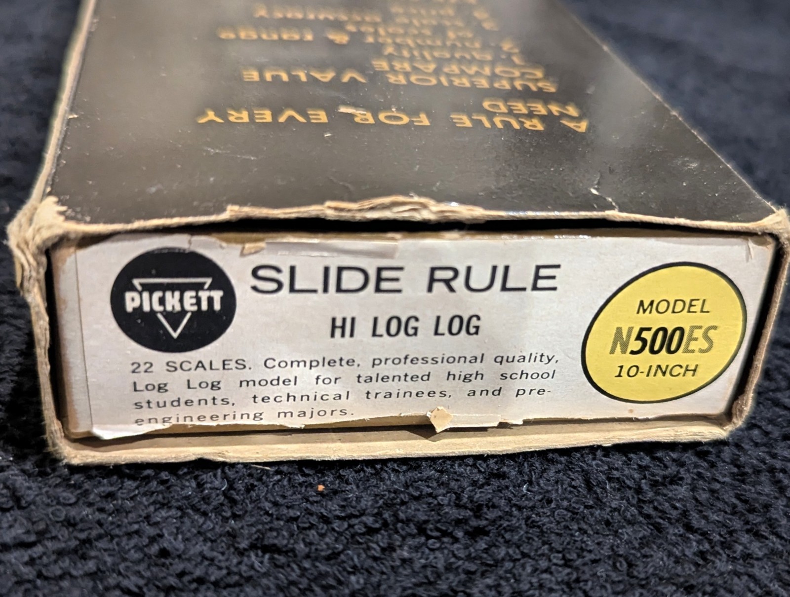 NOS Grantham Electronics School Pickett N500-ES Slide Rule NOS Grantham Electronics School Pickett N500-ES Slide Rule