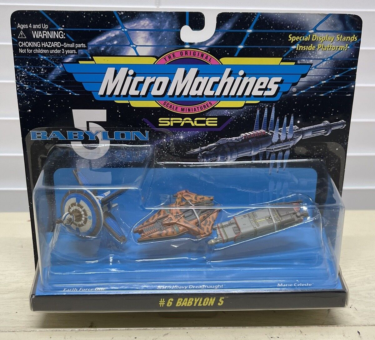 1996 Galoob - Micro Machines Babylon 5 Set #6 Factory Sealed