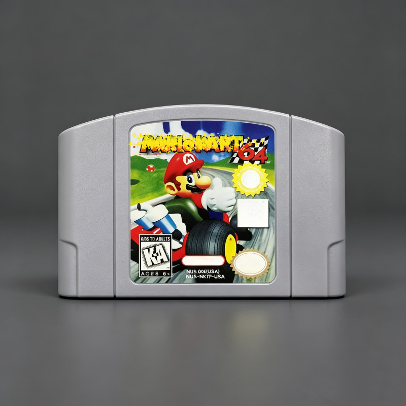 Mario Kart Games For Nintendo 64 Console US Version Mario Kart Games For Nintendo 64 Console US Version