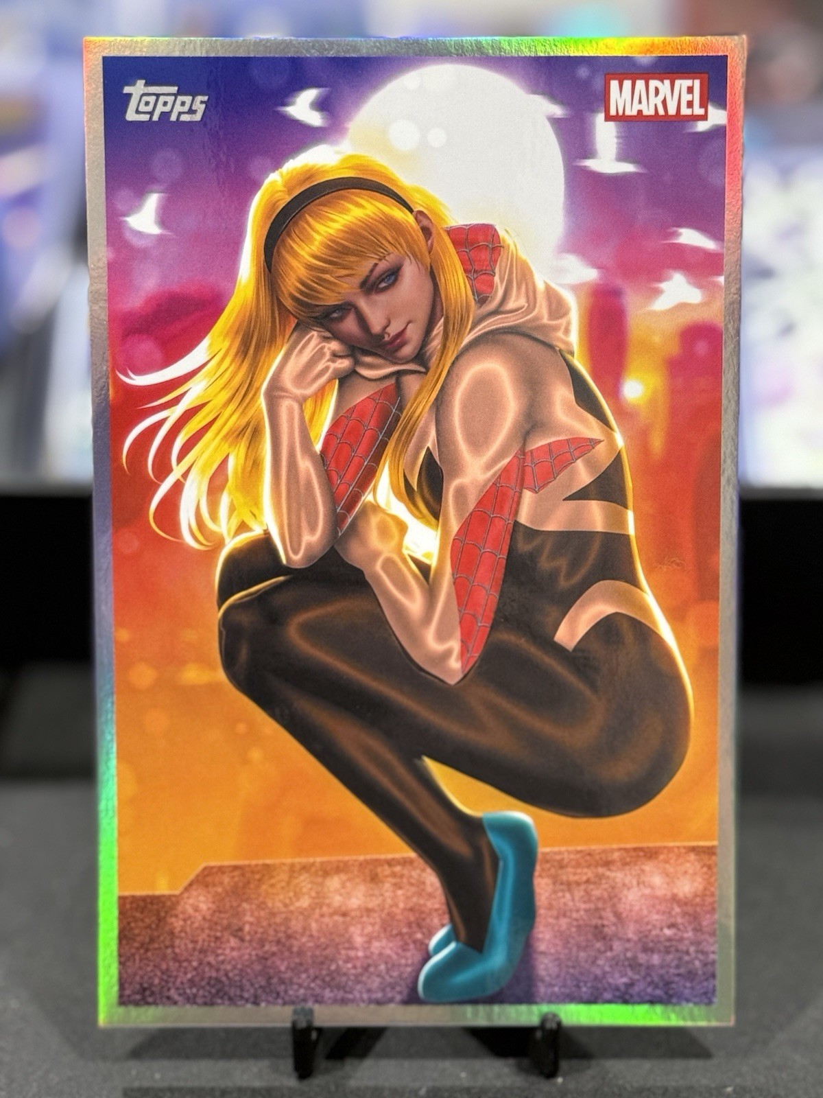 2026 Topps Marvel Vault Ghost-Spider Vault Originals VO-07 Ariel Diaz Box Topper