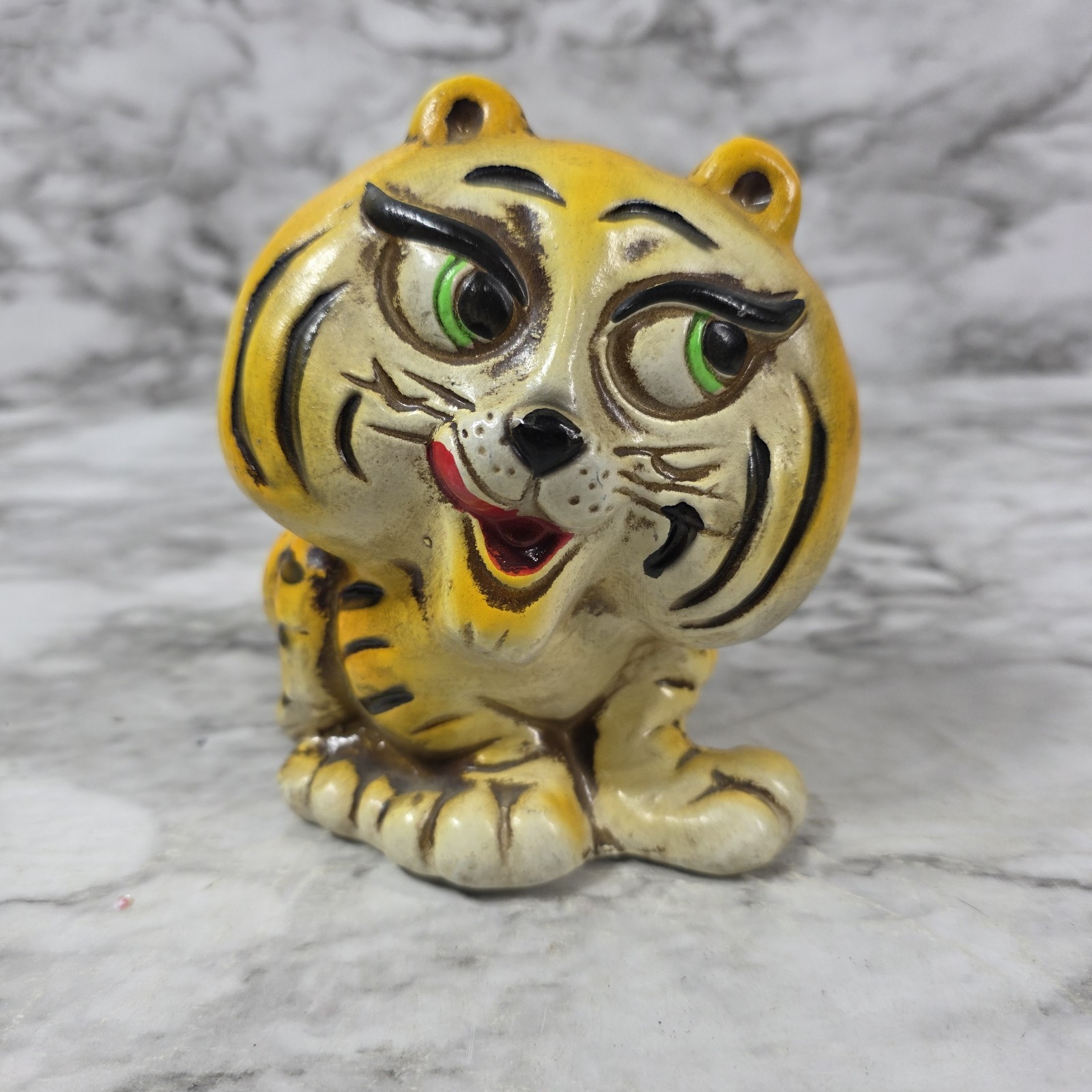 Vintage 1960s Sambo's Restaurant Advertising Tiger Coin Bank California HTF Rare Vintage 1960s Sambo's Restaurant Advertising Tiger Coin Bank California HTF Rare