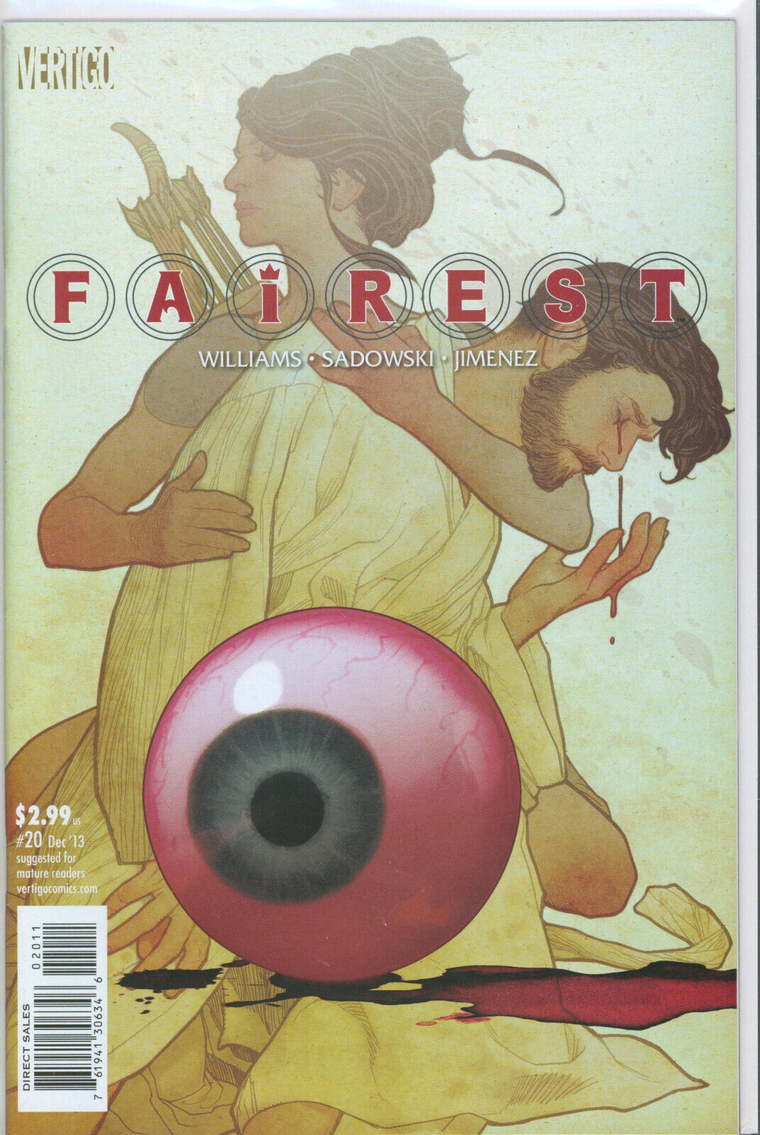 Fairest #20 Adam Hughes Cover DC Comics 2013 VF