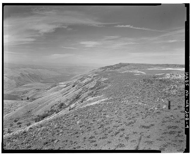 Photo:Badger Mountain Lookout Washington 1900s North View Cardinal View
