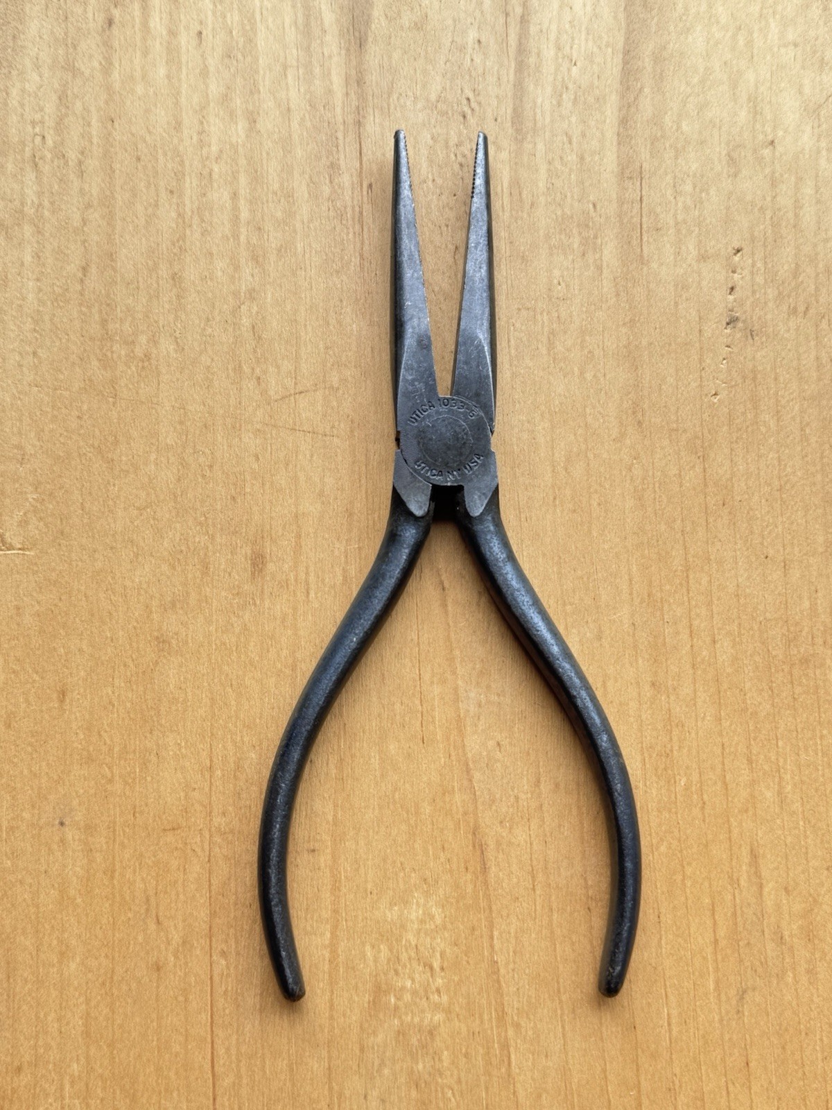 Vintage Utica 1033-6 Needle Nose Pliers 6.5”