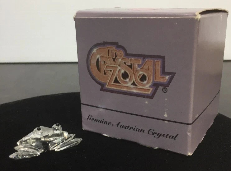 The Crystal Zoo Genuine Austrian Crystal Frog Collector's Edition The Crystal Zoo Genuine Austrian Crystal Frog Collector's Edition