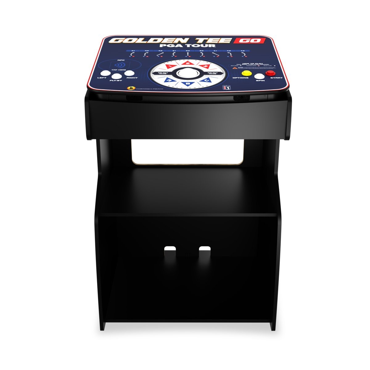 Golden Tee Go PGA Tour Portable Golf Game - 2026 - With Stand - Free Play